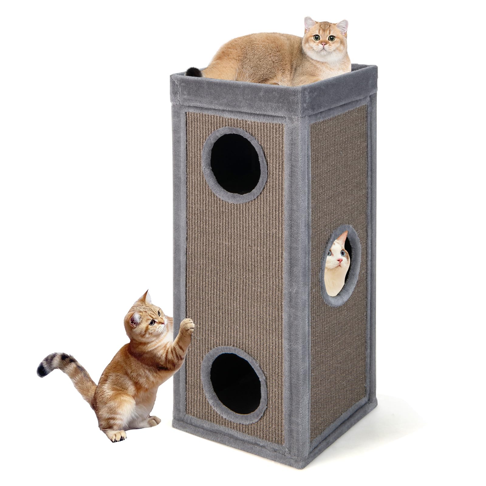 4-Story-Cat-Tree-Condo-Barrel-Tower-4